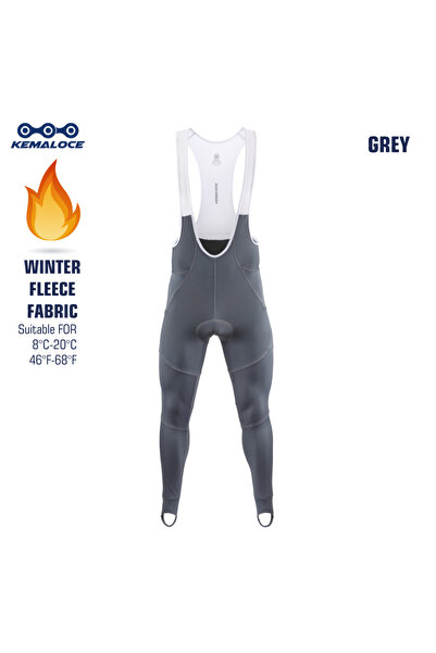 Choice L(EUR M) LWINB-GREY KEMALOCE بنطال رجالي لركوب الدراجات سريع الجفاف شت...