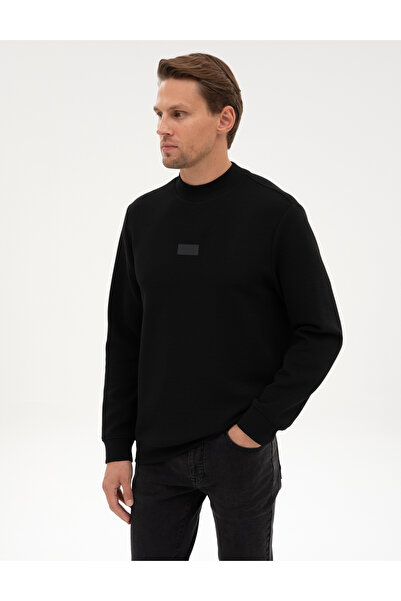 Pierre Cardin Siyah Regular Fit Sweatshirt 50316633-VR046