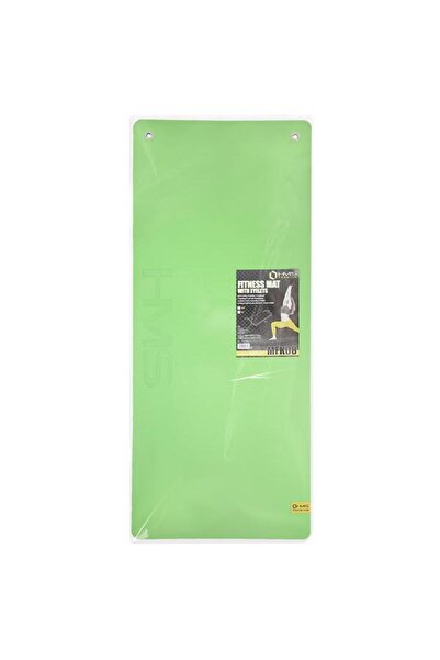 Other MFK08 GREEN-BLACK CLUB FITNESS MAT WITH HOLES 140*60CM EVA 15MM HMS PREMIUM