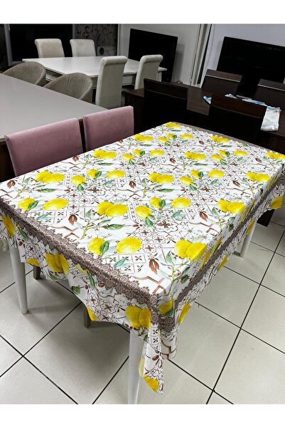 GÜNEYKUMAŞ Digital Printed Table Cloth Stain-Proof 140X180