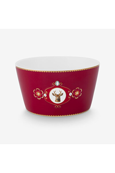 Pip Studio Love Birds Kırmızı Porselen Kase 15 Cm