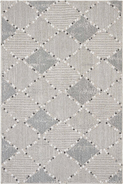 Cool Halı Adora Bej İnce Halı Kilim Pamuk Tabanlı İskandinav Dört Mevsim Yumu...