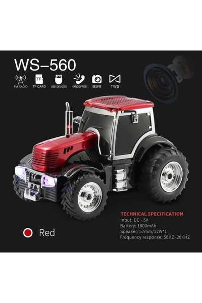 RTG WS560 Traktör Bluetooth Hoparlör 10W Bluetooth Speaker