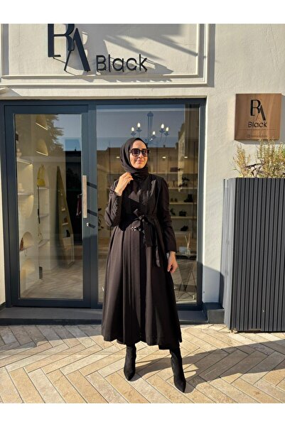 MissWhence 38527 Piece Women's Overcoat Black