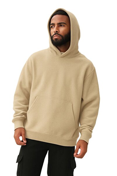 BENROMA 3 NIT PE Pamučni džersej NİSEX KAPA Sa kapuljačom EATSHIRT