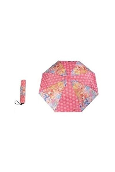 BWINX Winx Club Girls' Rain Umbrella W89254MC, Multicolor, 98 cm Diameter, 56.5 cm Length