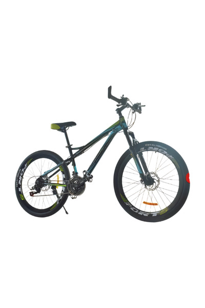 AZAF دراجة معدنية بفرامل قرصية مقاس 26