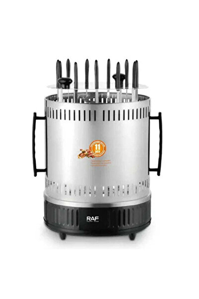 TEHNOSHOP Vertical electric grill 1500W 11 stainless steel rotating skewers