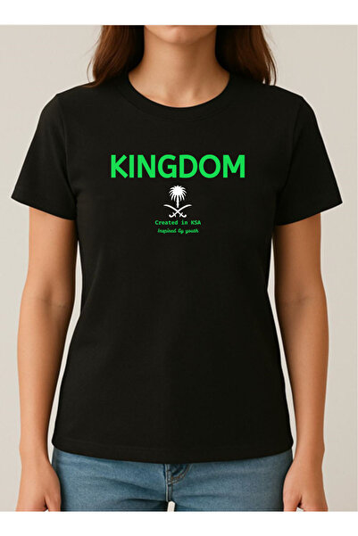 LOWHA Cotton T-Shirt for Saudi National Day or Everyday Saudi Pride Wear for Women & Men