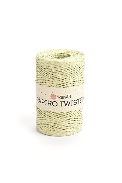 Yarnart ورق ملتوي - خيط ورقي أخضر - 1303