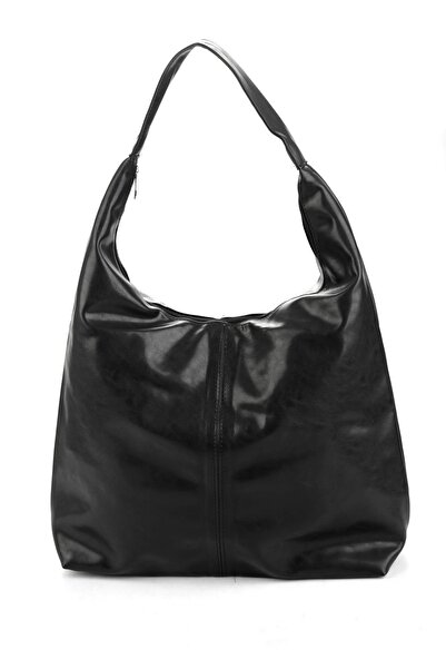 Bambi Siyah Kadın Omuz Çantası C06486250909