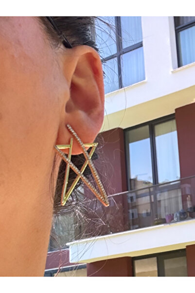 bijuxbymrv Special Design Stone Star Earrings