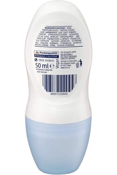 BALEA Deodorant Roll On Sensitive Aluminium Free, 50ml