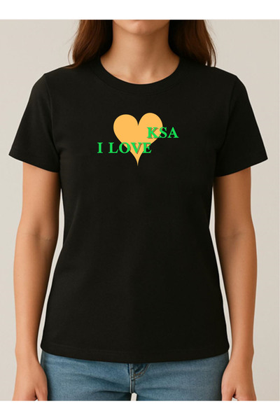LOWHA Cotton T-Shirt for Saudi National Day or Everyday Saudi Pride Wear for Women & Men