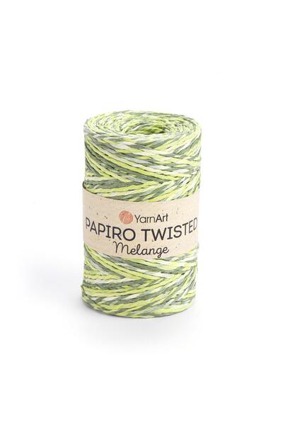 Yarnart PAPIRO TWISTED MELANGE - FĂRĂ PAPIRĂ EMBRAYATĂ EMBRAYATĂ-2302