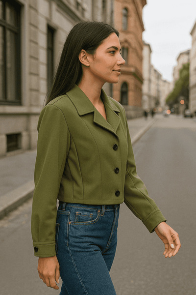 cemo PİLE DETAYLI TRENC