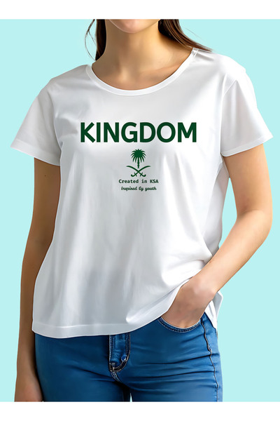 LOWHA Cotton T-Shirt for Saudi National Day or Everyday Saudi Pride Wear for Women & Men