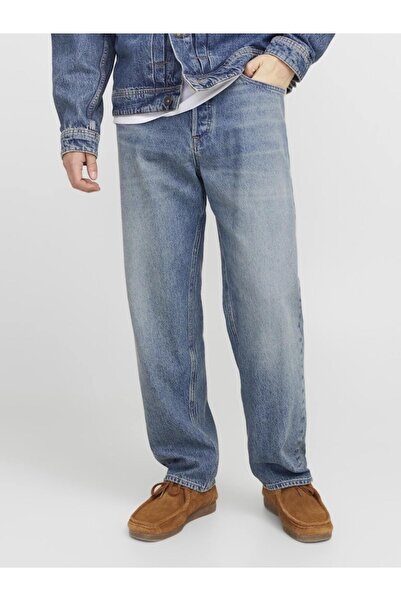 Jack & Jones JJIEDDIE ERKEK MAVİ JEAN KOT PANTOLON 12269582