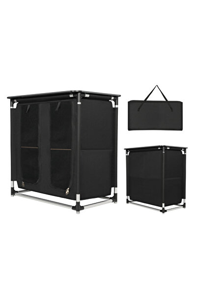 Other NC3032 FOLDABLE CAMPING CABINET WITH TABLETOP NILS CAMP