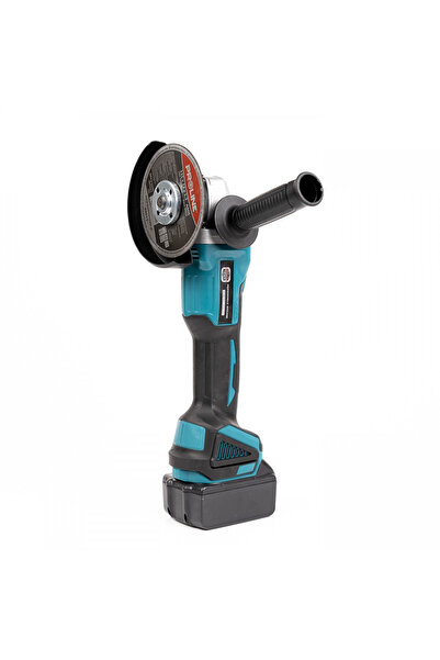 TEHNOSHOP Angle grinder 24V 2 batteries 5Ah disc 125mm