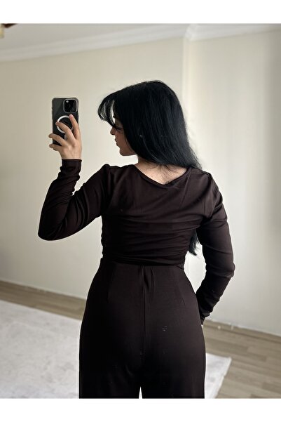 YELZEY BUTİK Belted Double-Breasted Suit