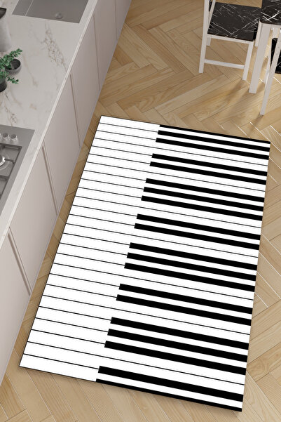 HalıOnline Dijital Baskılı Makinede Yıkanabilir Antialerjik Kaymaz Leke Tutma...