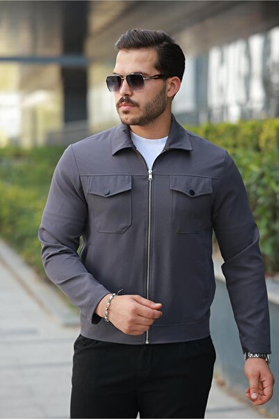 neonstore Men's Old Money Seasonal Basic Oversize Lined Jacket