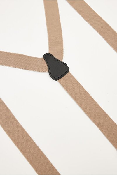 Tudors Erkek Pantolon Bej Askısı