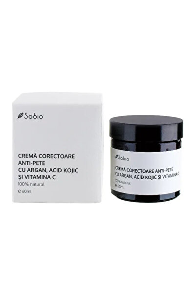 Sabio Κρέμα διόρθωσης κατά των ατελειών με argan, kojic acid και βιταμίνη C, Sabio, Κρέμα, 60 ml