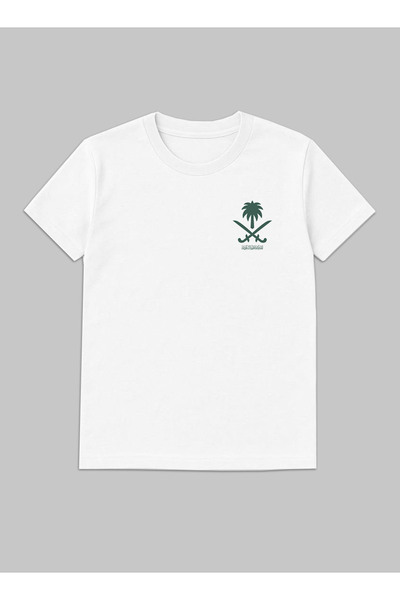 LOWHA Cotton T-Shirt for Saudi National Day or Everyday Saudi Pride Wear for Women & Men