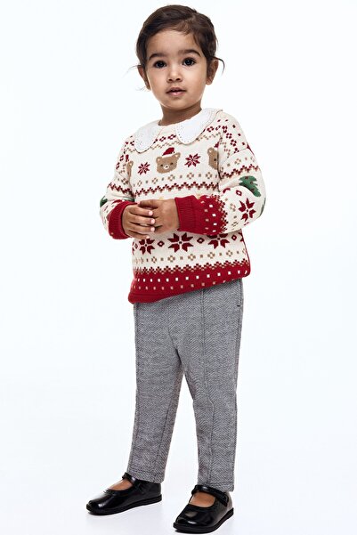 H&M Jakarlı Triko Kazak