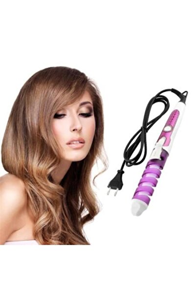 Nova Ceramic Hair Curler Professional, Nova, White/Purple