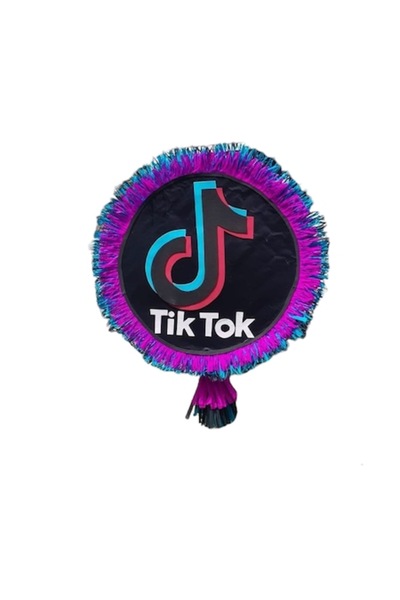OEM Pinata rotundă TikTok cu diametrul de 42 cm