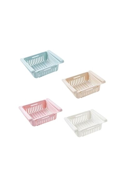 MunDeir Set 4 Organizatoare pentru Frigider, MunDeir, Plastic, Multicolor