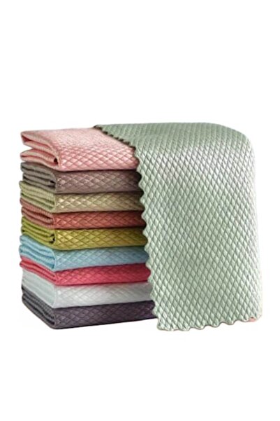 IPF Set 10x Reusable Microfiber Wipes 40x30 cm, Super-Absorbent