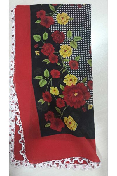 Papatyam Handmade Crochet Writing//Crochet Embroidered Yemeni/Handmade Dowry Veil/100X100/Cotton Yemeni