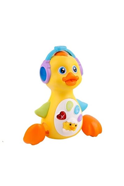 OEM Jucărie interactivă cu rață, muzică și lumini, rață fluturând