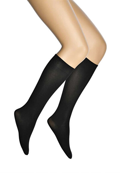 Skygo Litaetrend 12 Pieces Micro 40 Knee-High Women's Socks Black 500