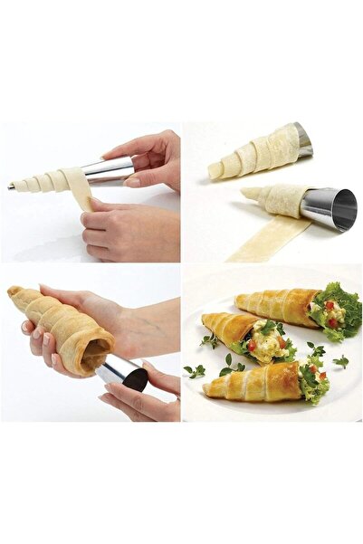 RABY Set of 30 Conical Molds for Rolls, RABY, 11 cm