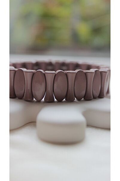 nevamor سوار مطاطي وردي اللون مطلي بالسيراميك