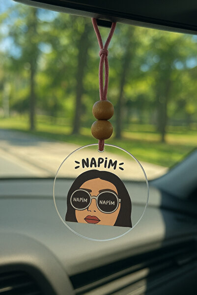 DTA ATÖLYE Dts Atölye Napim Tasarımlı Dikiz Aynası Süsü, Araba Süsü