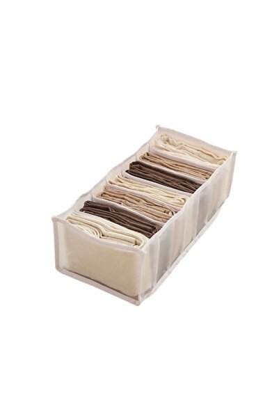 Neco Organizator de haine pliabil pentru sertare, NECO, alb, 35,5 x 25 x 20 cm