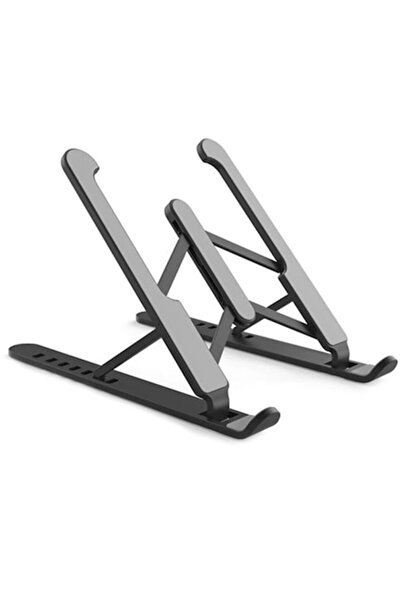 Quasar & Co. Laptop and Tablet Stand, Quasar & Co., 8 Adjustable Angles, Foldable, Compact, 21 x 9-17 x 26.5 cm,