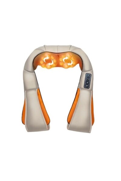 OEM Aparat de masaj pentru gât Shiatsu cu dermaroller cu infraroșu și facial