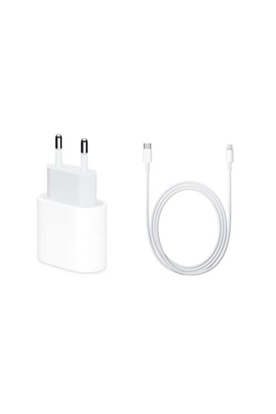 OEM 18w charger set for iPhone 11, 11 Pro, Fast Charge and USB-C to Lightning cable in blister
