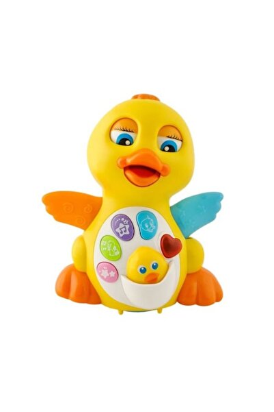 MT MALATEC Играчка танцуващо пате със светлини и музика, 7 песни, 3 интеракти...