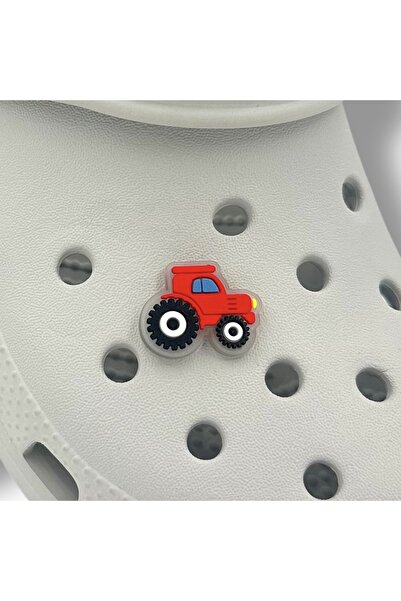 Crocs Terlik Süsü ve Aksesuarı , Çanta Süsü – Jibbitz 3D Mini Traktör Figür Aksesuar