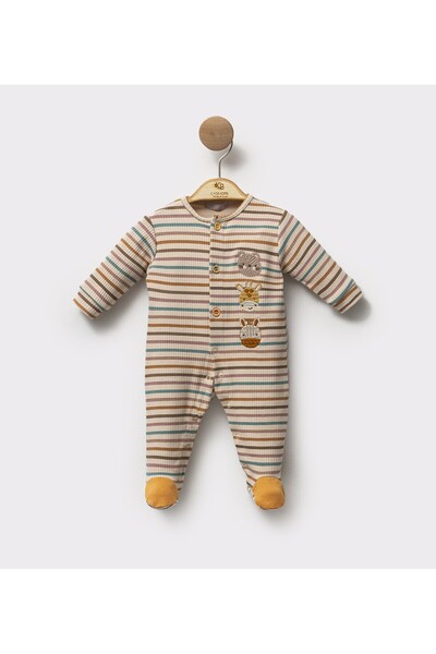 Cassiope Super Duper Embroidered Baby Boy Romper