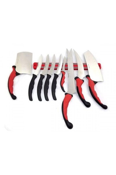 Deliny Set 10 cuțite Deliny®, cu suport magnetic, super chef, profesionale