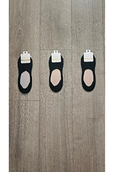 Roff 3 Pairs of Black Flat Modal Socks